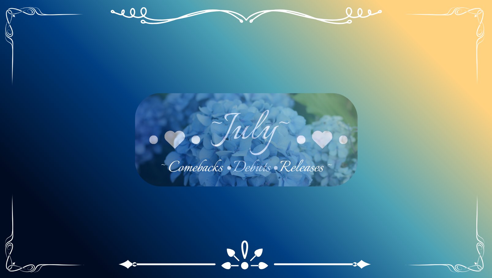 July 2026 Kpop Comebacks /Debuts /Releases缩略图