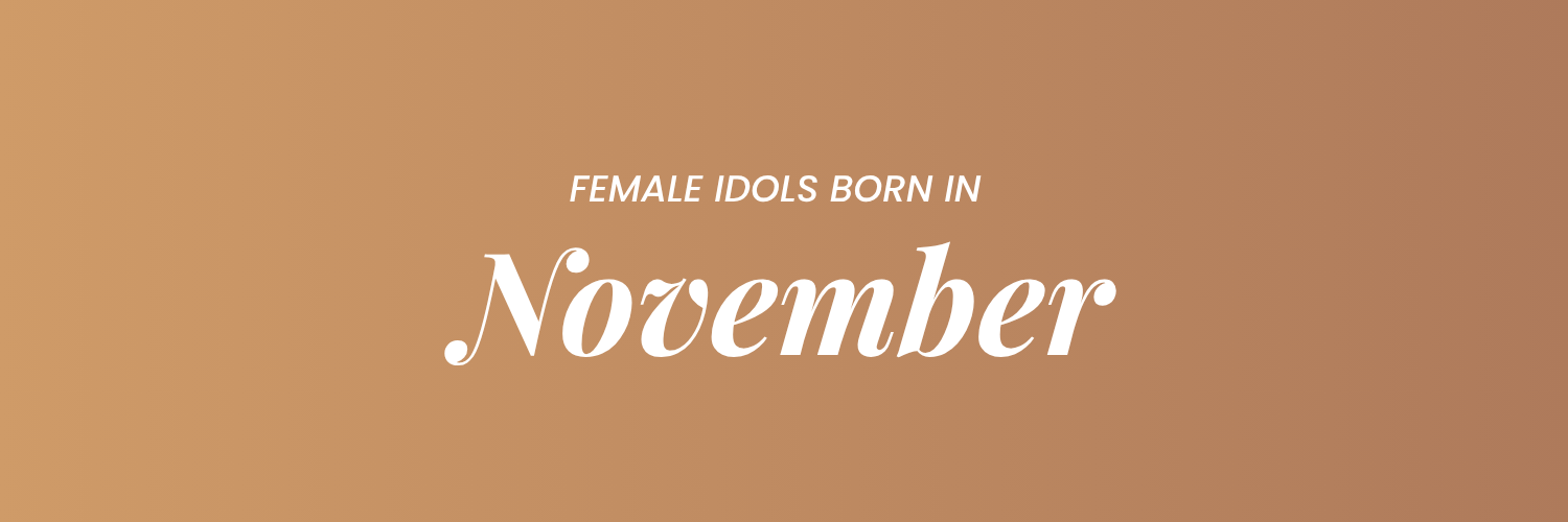 Female K-Pop Idols Born In November缩略图